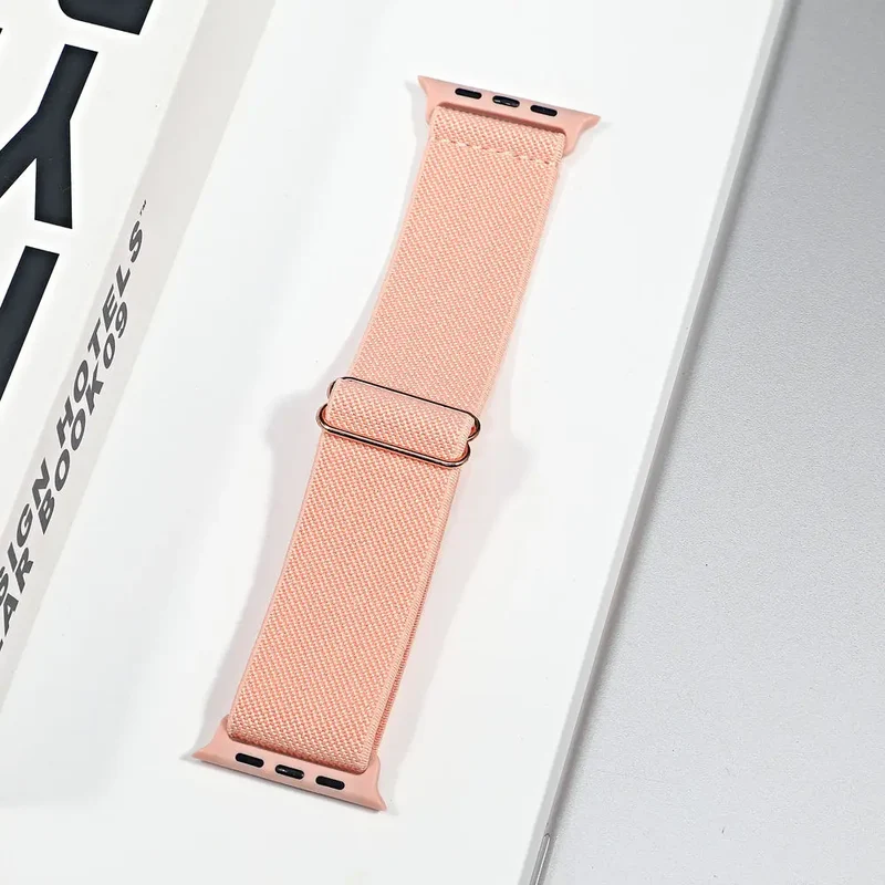 Nylon Sportband voor Smartwatch Ademend Verstelbaar Stijlvol Comfortabel Horloge Bandje voor Dagelijks Gebruik | Sansoti