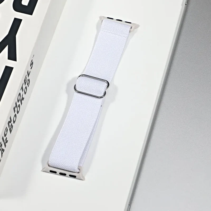 Nylon Sportband voor Smartwatch Ademend Verstelbaar Stijlvol Comfortabel Horloge Bandje voor Dagelijks Gebruik | Sansoti