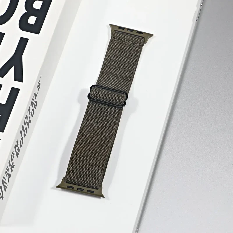 Nylon Sportband voor Smartwatch Ademend Verstelbaar Stijlvol Comfortabel Horloge Bandje voor Dagelijks Gebruik | Sansoti