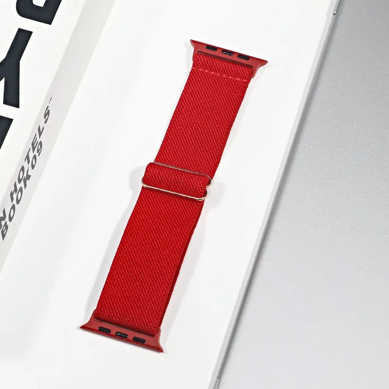 Nylon Sportband voor Smartwatch Ademend Verstelbaar Stijlvol Comfortabel Horloge Bandje voor Dagelijks Gebruik | Sansoti