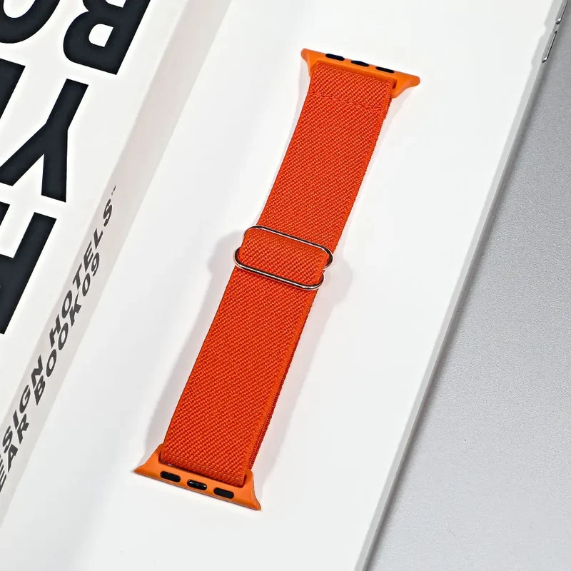 Nylon Sportband voor Smartwatch Ademend Verstelbaar Stijlvol Comfortabel Horloge Bandje voor Dagelijks Gebruik | Sansoti
