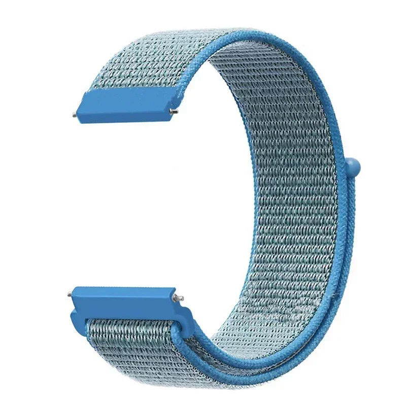 Verstelbare Nylon Sportband voor Smartwatch 20mm 22mm Ademend Polsband Sporthorloge Lichtgewicht Fitness | Sansoti