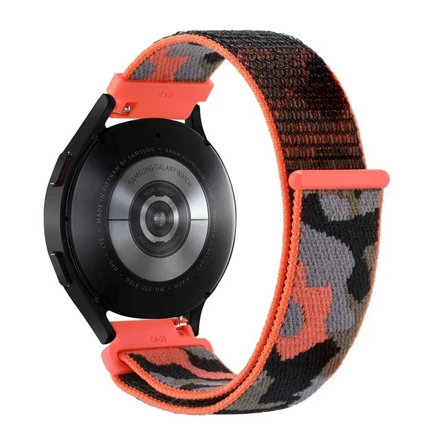 Verstelbare Nylon Sportband voor Smartwatch 20mm 22mm Ademend Polsband Sporthorloge Lichtgewicht Fitness | Sansoti