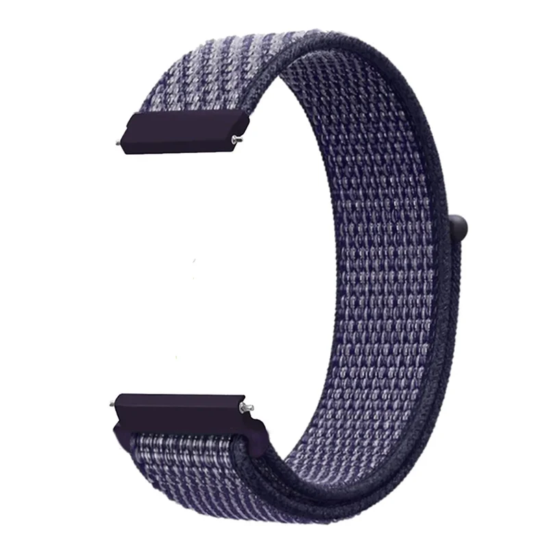 Verstelbare Nylon Sportband voor Smartwatch 20mm 22mm Ademend Polsband Sporthorloge Lichtgewicht Fitness | Sansoti