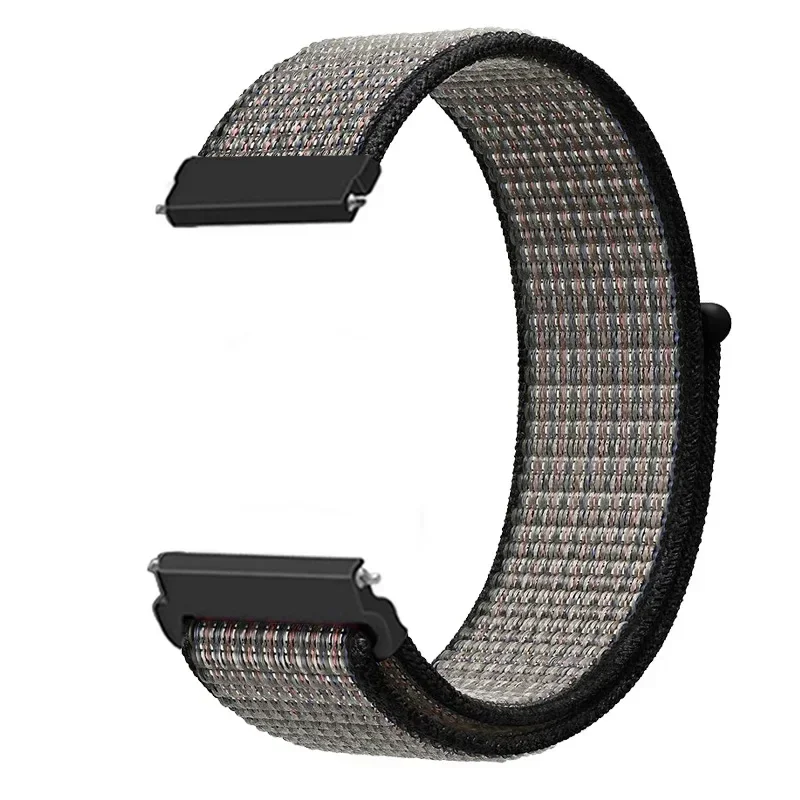 Verstelbare Nylon Sportband voor Smartwatch 20mm 22mm Ademend Polsband Sporthorloge Lichtgewicht Fitness | Sansoti