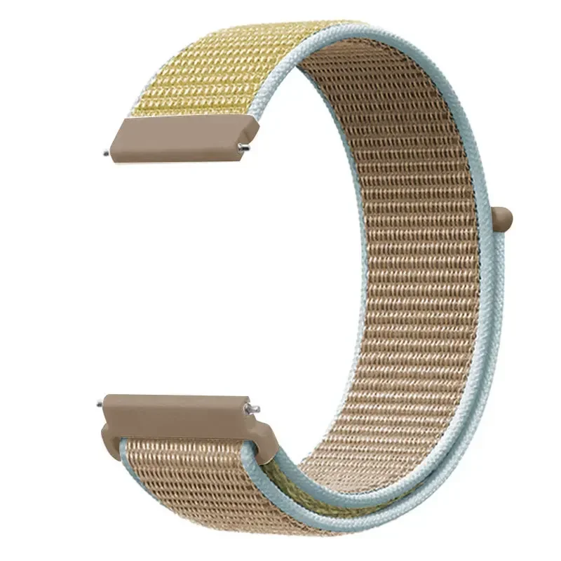 Verstelbare Nylon Sportband voor Smartwatch 20mm 22mm Ademend Polsband Sporthorloge Lichtgewicht Fitness | Sansoti