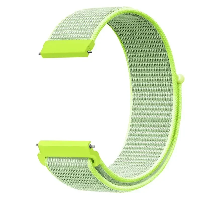 Verstelbare Nylon Sportband voor Smartwatch 20mm 22mm Ademend Polsband Sporthorloge Lichtgewicht Fitness | Sansoti