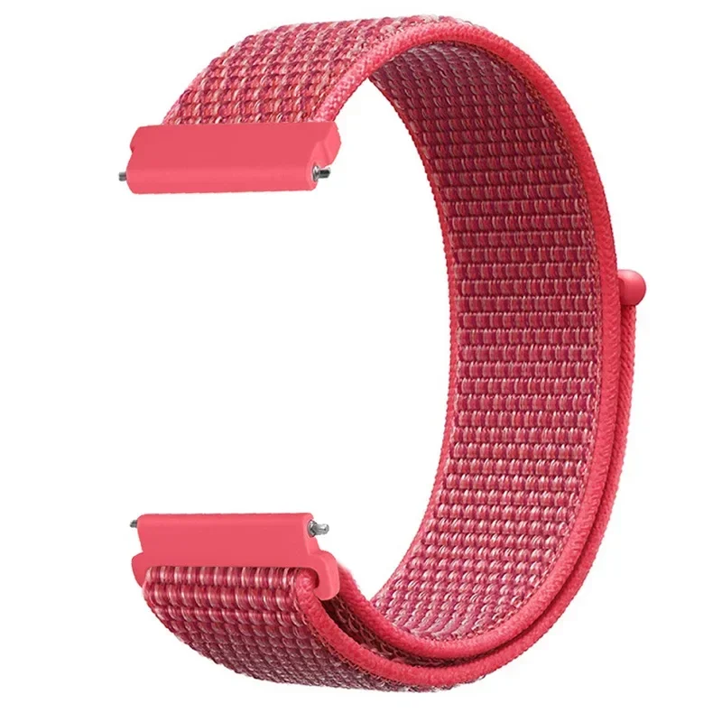 Verstelbare Nylon Sportband voor Smartwatch 20mm 22mm Ademend Polsband Sporthorloge Lichtgewicht Fitness | Sansoti