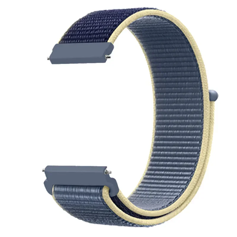 Verstelbare Nylon Sportband voor Smartwatch 20mm 22mm Ademend Polsband Sporthorloge Lichtgewicht Fitness | Sansoti
