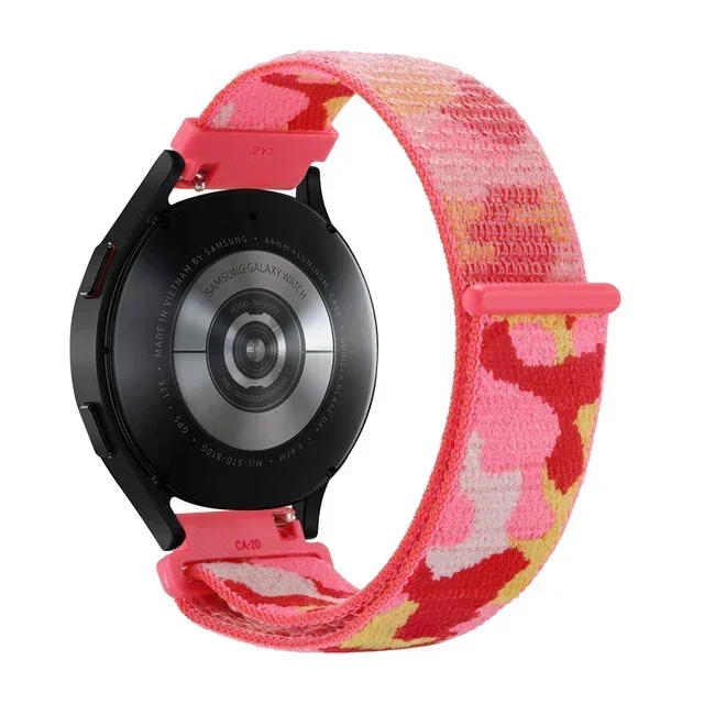 Verstelbare Nylon Sportband voor Smartwatch 20mm 22mm Ademend Polsband Sporthorloge Lichtgewicht Fitness | Sansoti