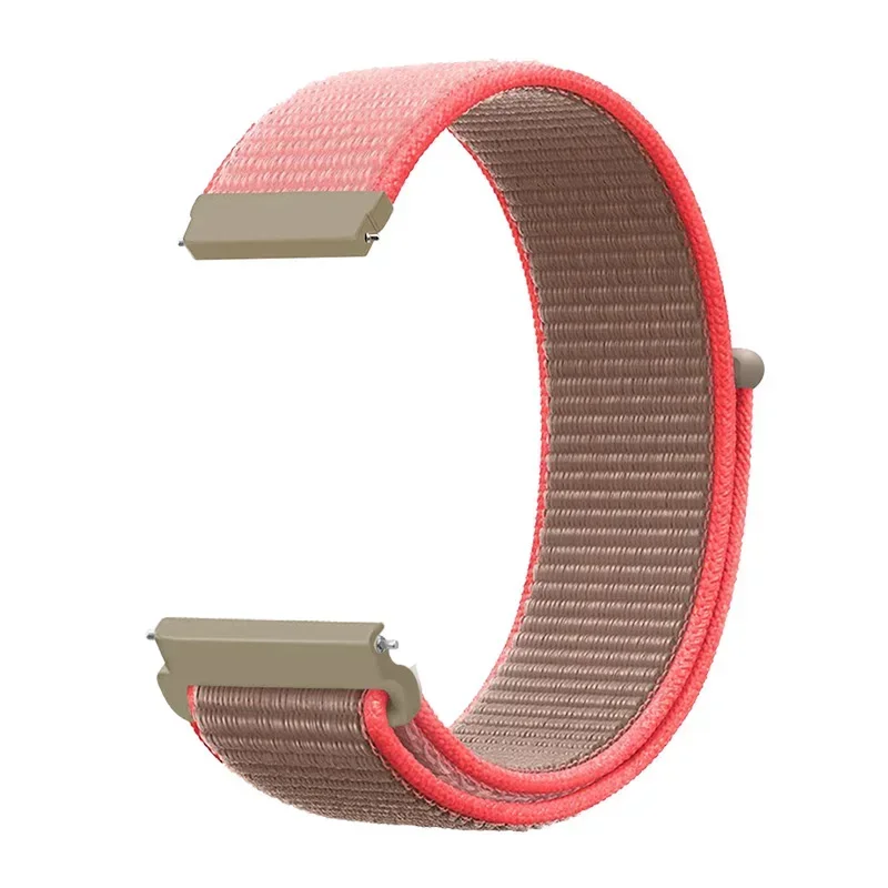 Verstelbare Nylon Sportband voor Smartwatch 20mm 22mm Ademend Polsband Sporthorloge Lichtgewicht Fitness | Sansoti