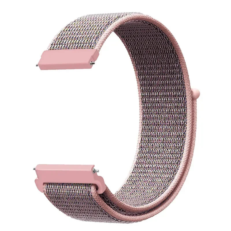 Verstelbare Nylon Sportband voor Smartwatch 20mm 22mm Ademend Polsband Sporthorloge Lichtgewicht Fitness | Sansoti