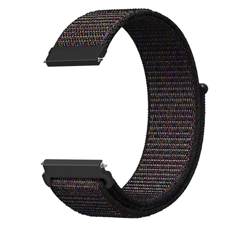 Verstelbare Nylon Sportband voor Smartwatch 20mm 22mm Ademend Polsband Sporthorloge Lichtgewicht Fitness | Sansoti