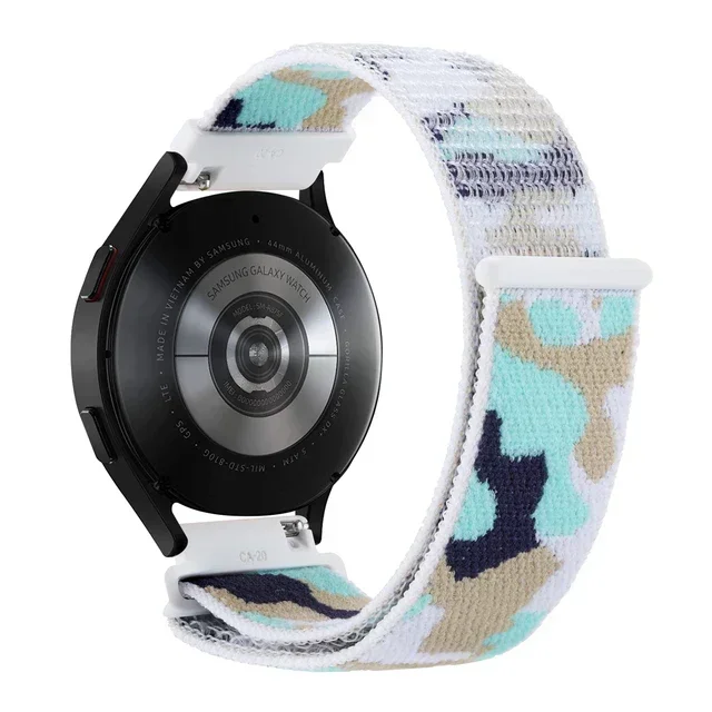 Verstelbare Nylon Sportband voor Smartwatch 20mm 22mm Ademend Polsband Sporthorloge Lichtgewicht Fitness | Sansoti