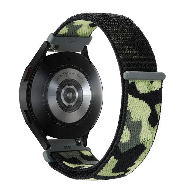 Verstelbare Nylon Sportband voor Smartwatch 20mm 22mm Ademend Polsband Sporthorloge Lichtgewicht Fitness | Sansoti