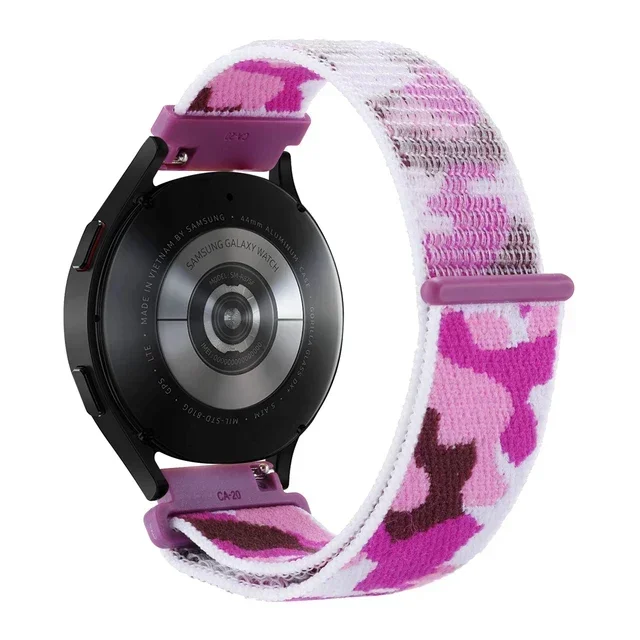 Verstelbare Nylon Sportband voor Smartwatch 20mm 22mm Ademend Polsband Sporthorloge Lichtgewicht Fitness | Sansoti