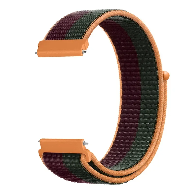 Verstelbare Nylon Sportband voor Smartwatch 20mm 22mm Ademend Polsband Sporthorloge Lichtgewicht Fitness | Sansoti