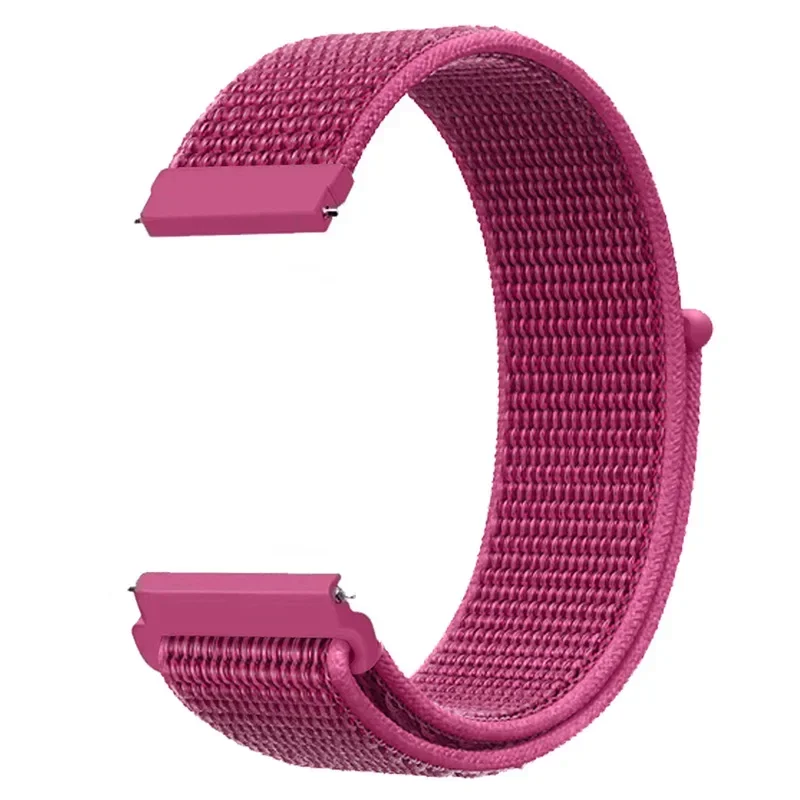 Verstelbare Nylon Sportband voor Smartwatch 20mm 22mm Ademend Polsband Sporthorloge Lichtgewicht Fitness | Sansoti