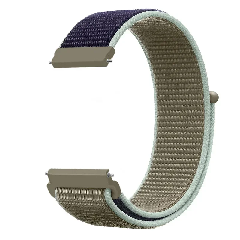 Verstelbare Nylon Sportband voor Smartwatch 20mm 22mm Ademend Polsband Sporthorloge Lichtgewicht Fitness | Sansoti