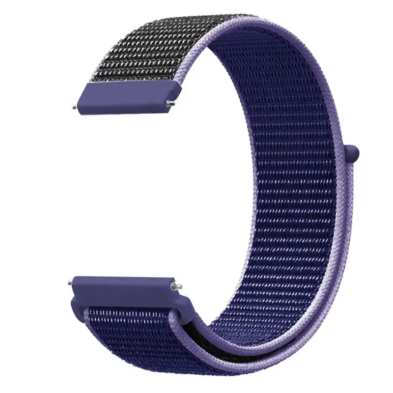 Verstelbare Nylon Sportband voor Smartwatch 20mm 22mm Ademend Polsband Sporthorloge Lichtgewicht Fitness | Sansoti