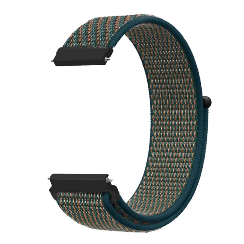 Verstelbare Nylon Sportband voor Smartwatch 20mm 22mm Ademend Polsband Sporthorloge Lichtgewicht Fitness | Sansoti