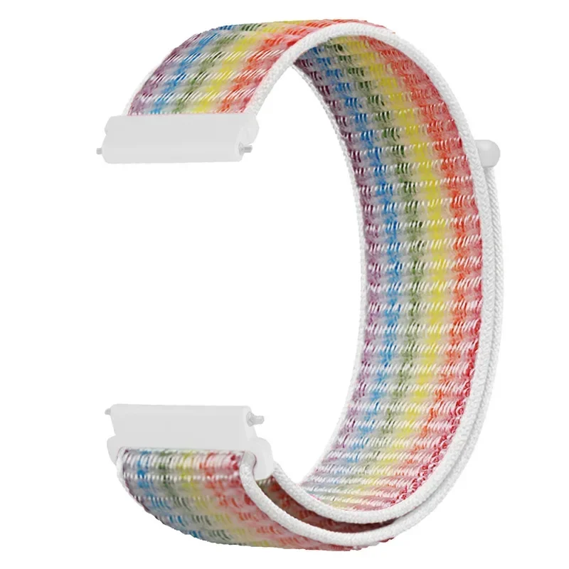 Verstelbare Nylon Sportband voor Smartwatch 20mm 22mm Ademend Polsband Sporthorloge Lichtgewicht Fitness | Sansoti