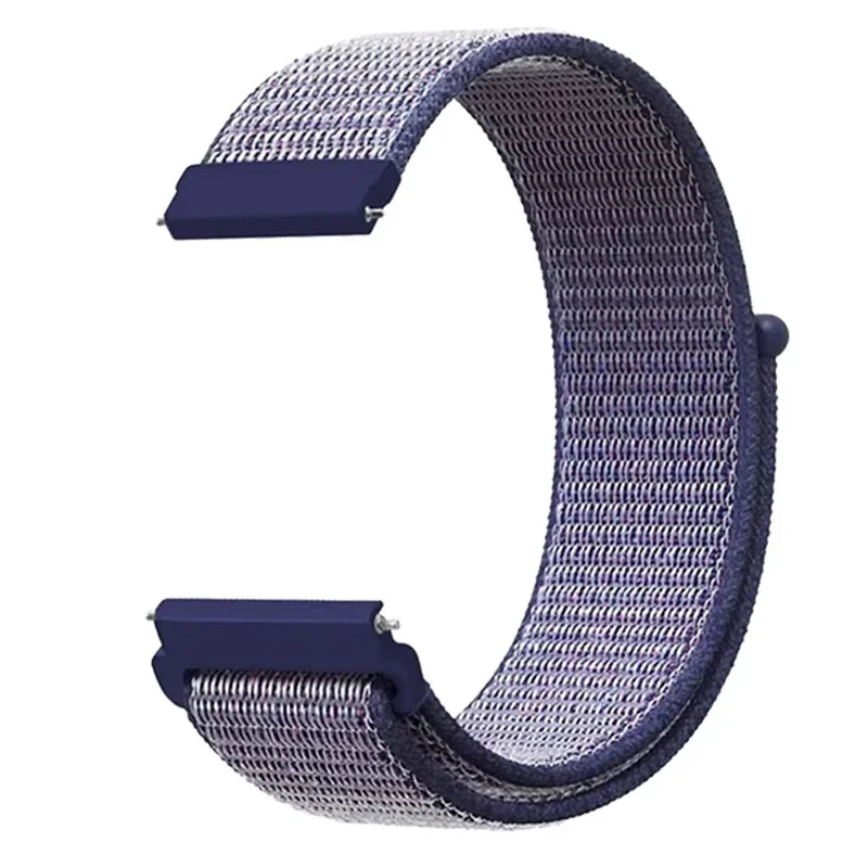 Verstelbare Nylon Sportband voor Smartwatch 20mm 22mm Ademend Polsband Sporthorloge Lichtgewicht Fitness | Sansoti