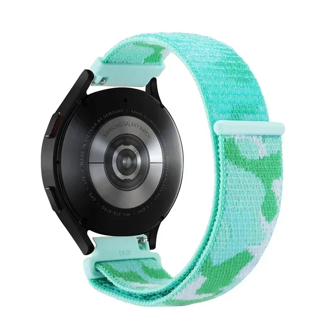 Verstelbare Nylon Sportband voor Smartwatch 20mm 22mm Ademend Polsband Sporthorloge Lichtgewicht Fitness | Sansoti