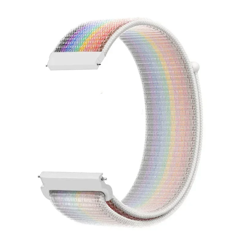 Verstelbare Nylon Sportband voor Smartwatch 20mm 22mm Ademend Polsband Sporthorloge Lichtgewicht Fitness | Sansoti