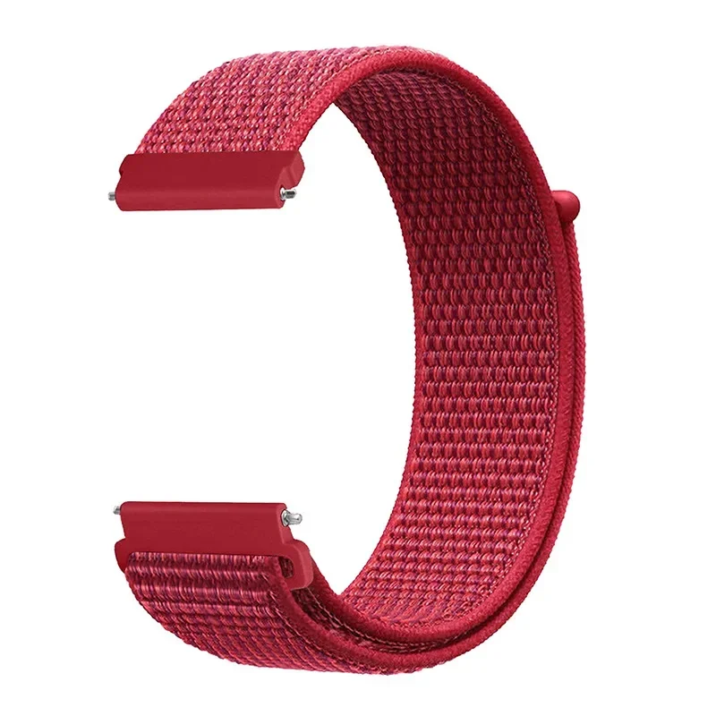 Verstelbare Nylon Sportband voor Smartwatch 20mm 22mm Ademend Polsband Sporthorloge Lichtgewicht Fitness | Sansoti