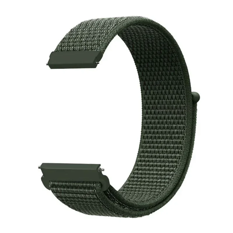 Verstelbare Nylon Sportband voor Smartwatch 20mm 22mm Ademend Polsband Sporthorloge Lichtgewicht Fitness | Sansoti