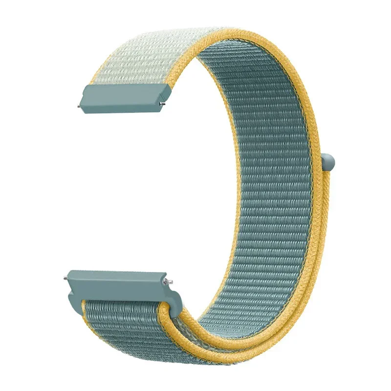 Verstelbare Nylon Sportband voor Smartwatch 20mm 22mm Ademend Polsband Sporthorloge Lichtgewicht Fitness | Sansoti