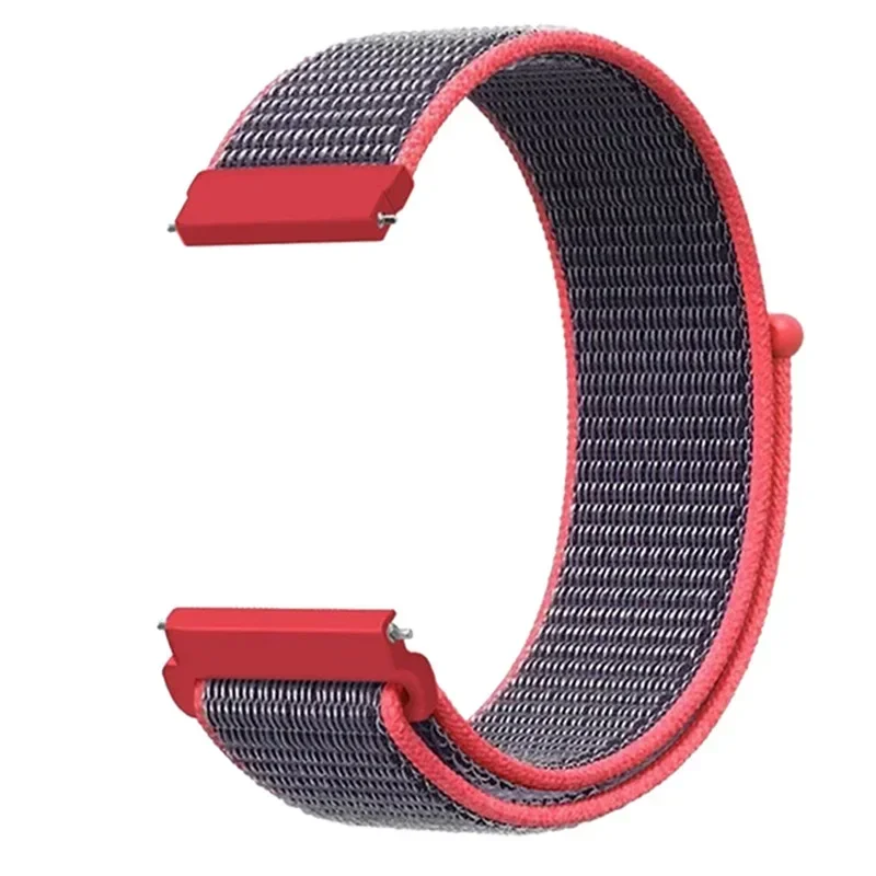 Verstelbare Nylon Sportband voor Smartwatch 20mm 22mm Ademend Polsband Sporthorloge Lichtgewicht Fitness | Sansoti