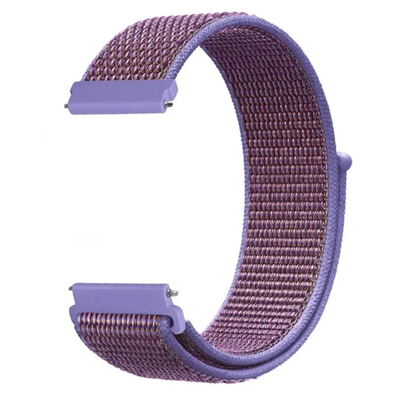 Verstelbare Nylon Sportband voor Smartwatch 20mm 22mm Ademend Polsband Sporthorloge Lichtgewicht Fitness | Sansoti