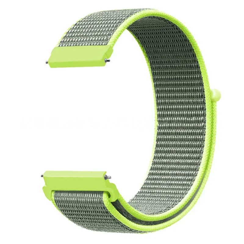 Verstelbare Nylon Sportband voor Smartwatch 20mm 22mm Ademend Polsband Sporthorloge Lichtgewicht Fitness | Sansoti