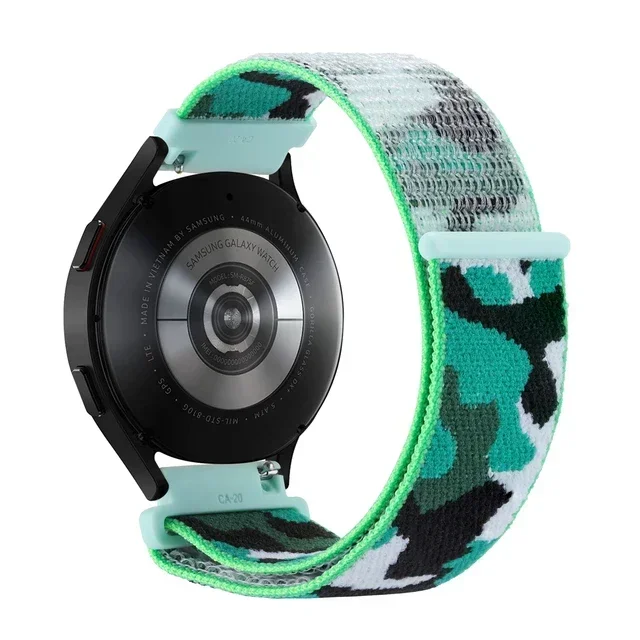 Verstelbare Nylon Sportband voor Smartwatch 20mm 22mm Ademend Polsband Sporthorloge Lichtgewicht Fitness | Sansoti
