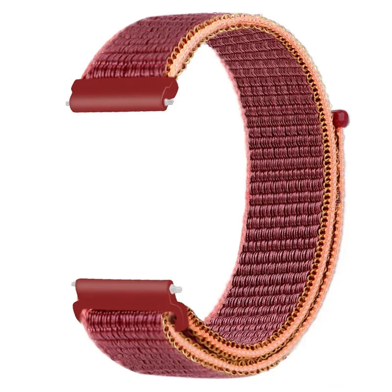 Verstelbare Nylon Sportband voor Smartwatch 20mm 22mm Ademend Polsband Sporthorloge Lichtgewicht Fitness | Sansoti