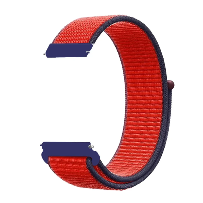 Verstelbare Nylon Sportband voor Smartwatch 20mm 22mm Ademend Polsband Sporthorloge Lichtgewicht Fitness | Sansoti