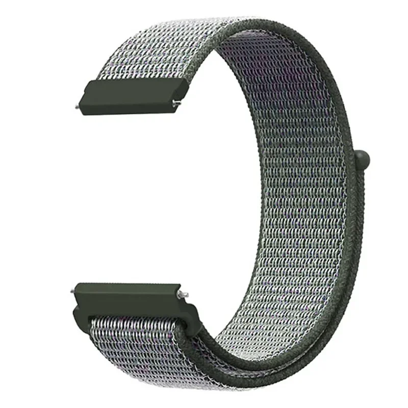 Verstelbare Nylon Sportband voor Smartwatch 20mm 22mm Ademend Polsband Sporthorloge Lichtgewicht Fitness | Sansoti