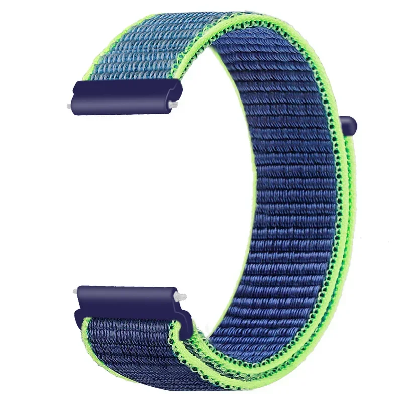 Verstelbare Nylon Sportband voor Smartwatch 20mm 22mm Ademend Polsband Sporthorloge Lichtgewicht Fitness | Sansoti