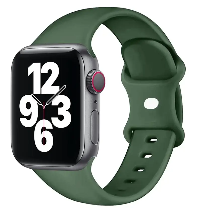 Siliconen Smartwatchband Waterbestendig Flexibel Sportbandje Zachte Horlogeband voor Actief Dagelijks Gebruik | Sansoti