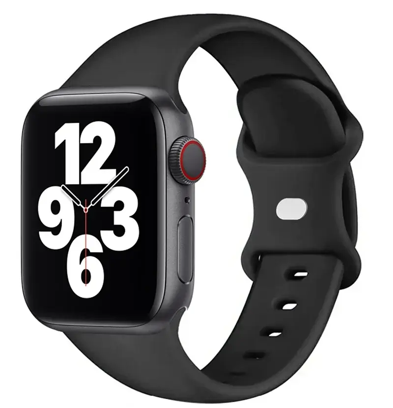 Siliconen Smartwatchband Waterbestendig Flexibel Sportbandje Zachte Horlogeband voor Actief Dagelijks Gebruik | Sansoti