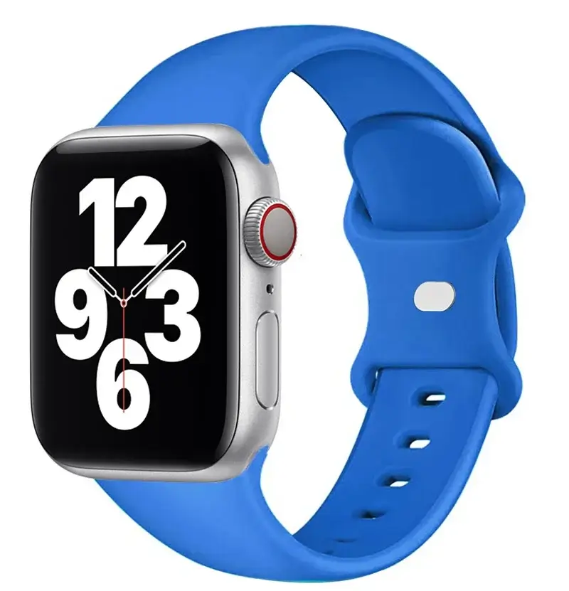 Siliconen Smartwatchband Waterbestendig Flexibel Sportbandje Zachte Horlogeband voor Actief Dagelijks Gebruik | Sansoti