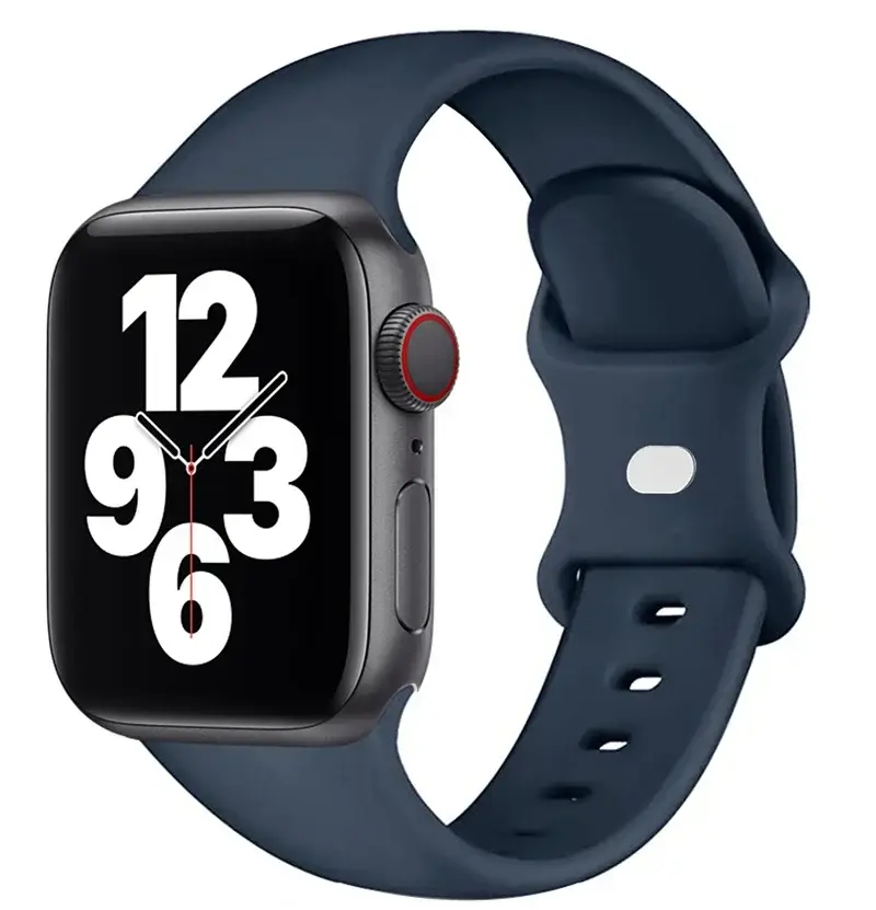 Siliconen Smartwatchband Waterbestendig Flexibel Sportbandje Zachte Horlogeband voor Actief Dagelijks Gebruik | Sansoti