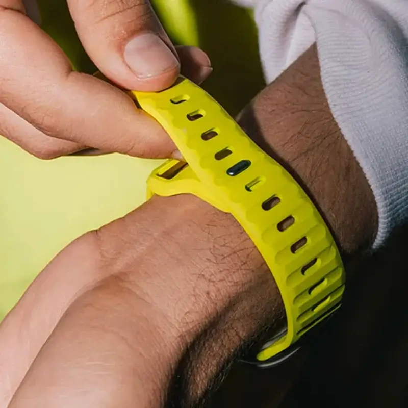 Siliconen Smartwatch Bandje Zachte Pasvorm Verstelbaar Waterdicht Sport Casual Dagelijks Gebruik Horloge | Sansoti