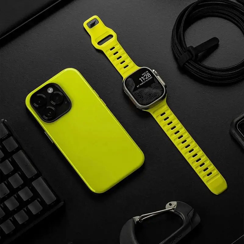 Siliconen Smartwatch Bandje Zachte Pasvorm Verstelbaar Waterdicht Sport Casual Dagelijks Gebruik Horloge | Sansoti