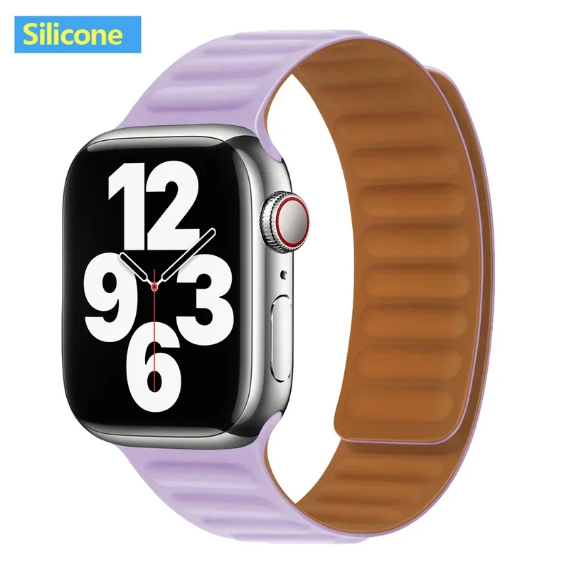Leren Horlogeband met Magnetische Sluiting 38-49mm Verstelbaar Smartwatch Accessoire Polsband Stijlvol | Sansoti