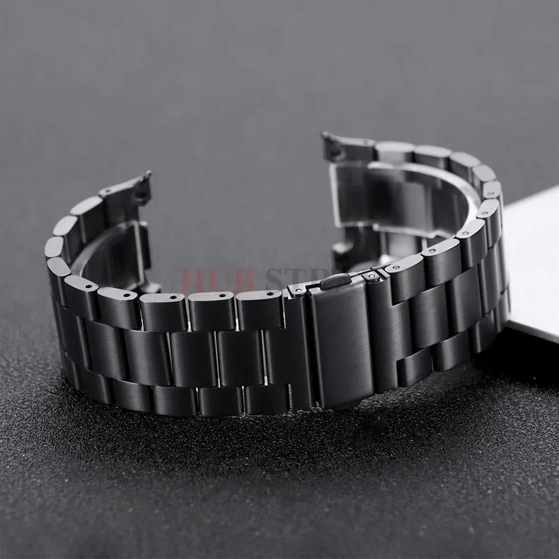 Roestvrij Stalen Smartwatch Horlogeband 40mm 44mm 46mm Verstelbaar Metalen Polsband Modern Design Unisex | Sansoti