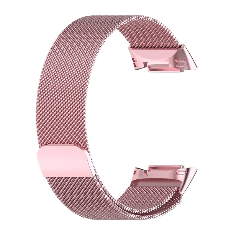 Magnetische Mesh Smartwatch Band voor Actieve Tracking Horloges RVS Verstelbaar Stijlvol Metalen Polsband | Sansoti