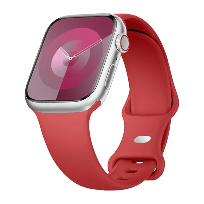 Siliconen Horlogebandje Waterbestendig Flexibel Sportband 38-49mm Smartwatch Polsband Vervangbaar Verstelbaar | Sansoti